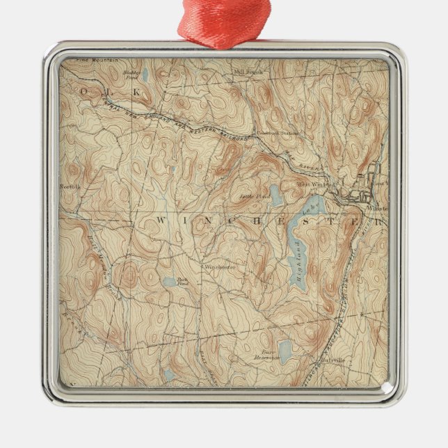 9 Winsted sheet Metal Tree Decoration (Front)