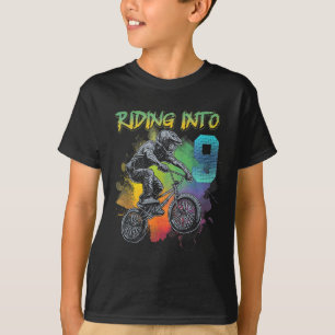 9 Year Old Bmx Birthday Boy Bicycle 9th Bmx Rider T-Shirt