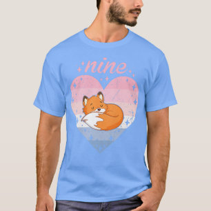 9 Year Old Cute Fo Birthday Girl 9th Bday Premium9 T-Shirt
