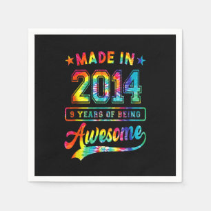 9 Year Old Gifts For 9th Birthday Girl Teens Made  Napkin