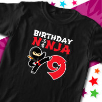 9 Year Old Karate Ninja Party Kids 9th Birthday