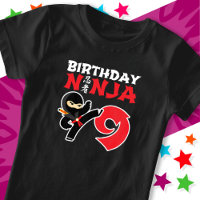 9 Year Old Karate Ninja Party Kids 9th Birthday