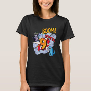 9 Year Old Laser tag game gamer Lasertag 9 birthd T-Shirt