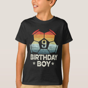 9 Year Old Soccer Player Gifts 9th Birthday Boy Ni T-Shirt