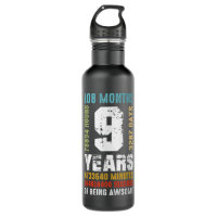 9 Years Being Awesome 9th Birthday Gift Boy Girl