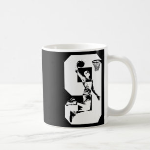 9 Years Number 9 Sketll 9th Birthday Coffee Mug