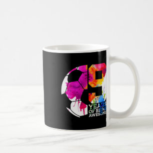 9 Years Of Being Awesome Soccer 9th Birthday _2  Coffee Mug