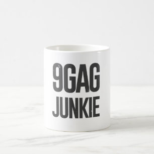 9gag junkie coffee mug