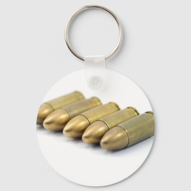 9mm Ammo Key Ring (Front)