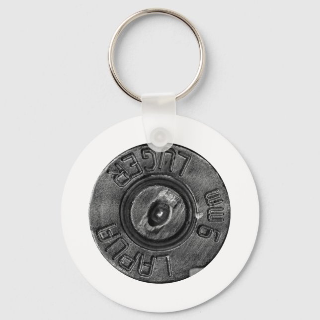 9mm Luger Key Ring (Front)