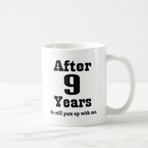 9th Anniversary (Funny) Coffee Mug
