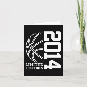 9th Birthday Basketball Limited Edition 2014 1 Card