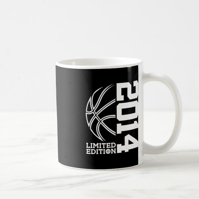 9th Birthday Basketball Limited Edition 2014 1 Coffee Mug (Right)
