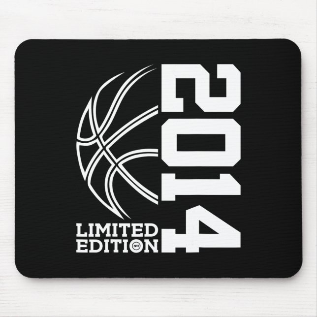 9th Birthday Basketball Limited Edition 2014 1 Mouse Mat (Front)