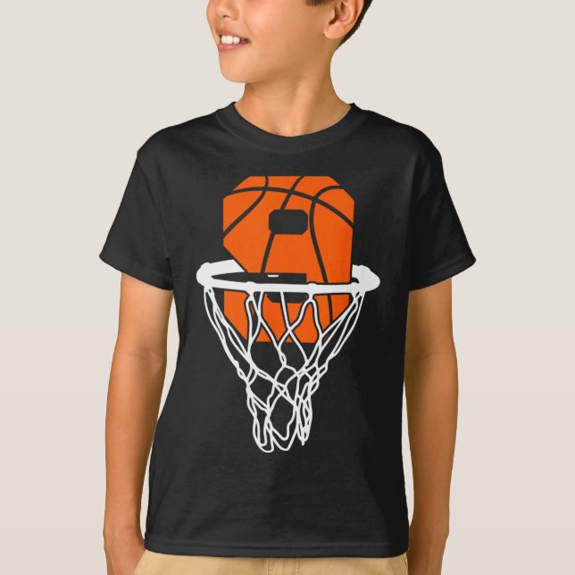 9th Birthday Basketball Nine 9 Years Old Boys Kids T-Shirt (Front)