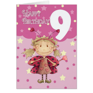 Happy 9th Birthday Cards, Photo Card Templates, Invitations & More