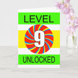 9th Birthday Computer Gamer Card