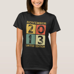 9th Birthday Decorations November 2013 9 Years Old T-Shirt