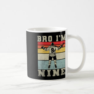 9th Birthday Ice Hockey Boy 9 Year Old Hockey Play Coffee Mug