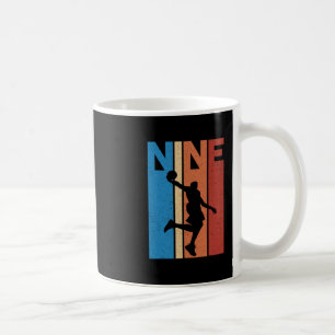 9th Birthday Party Nine 9 Years Old Sketll Kids Bo Coffee Mug