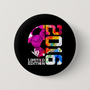 9th Birthday Soccer Limited Edition 2016 6 Cm Round Badge
