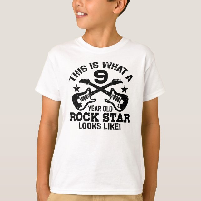 9th Birthday T-Shirt (Front)