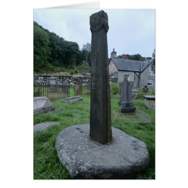 9th Century Preaching Cross, Corwen, Wales (Front)