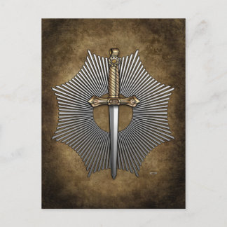 9th Degree: Master of the Temple Postcard