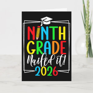 9th Grade 2026 Freshman Graduation _2 Card