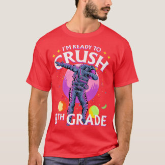 9th Grade Dabbing Astronaut Back to School Im Read T-Shirt