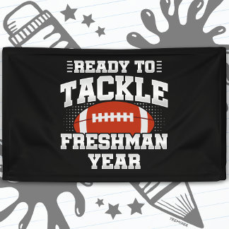 9th Grade Football Ready To Tackle Back to School Banner
