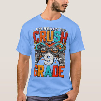 9th Grade Level Unlocked Game On 9th Grade Back To T-Shirt
