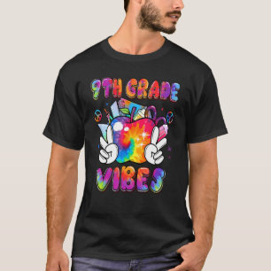 9th Grade Tie Dye  Boys Girls Kids Back To School T-Shirt