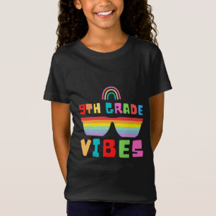 9th Grade Vibes Back To School Teacher & Student T-Shirt