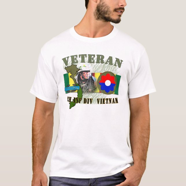 9th Inf Div - Vietnam T-Shirt (Front)
