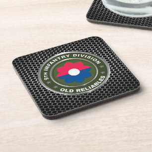 9th Infantry Division Coaster