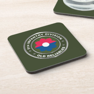 9th Infantry Division Coaster