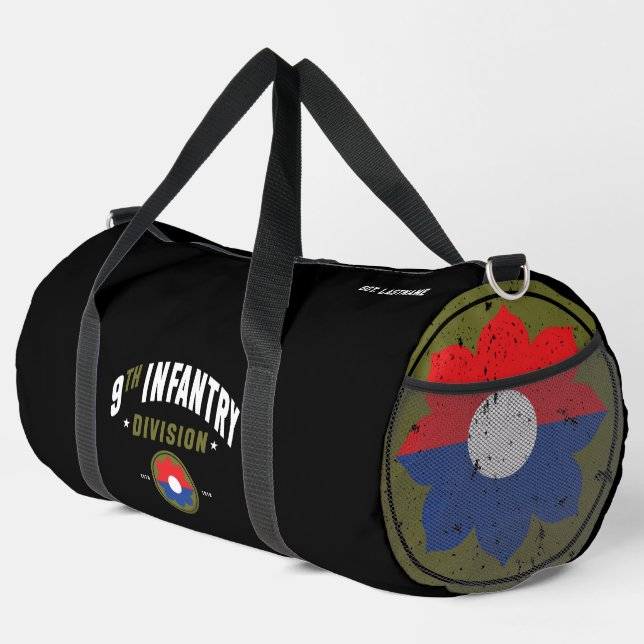 9th Infantry Division "Old Reliables" Custom Duffle Bag (Right Corner)