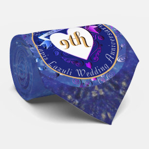 9th Lapis Anniversary Tie