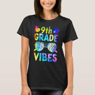 9th Ninth Grade Vibes Back To School Teacher Kid T T-Shirt