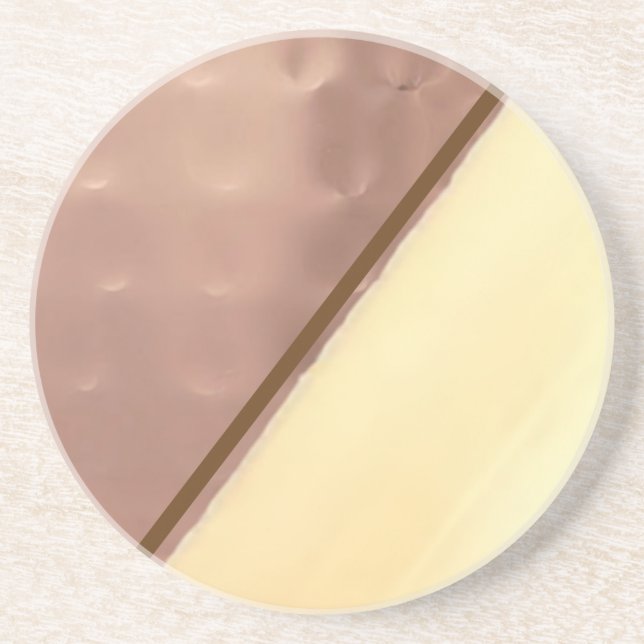 9th Wedding Anniversary, Willow and Copper   Coaster (Front)