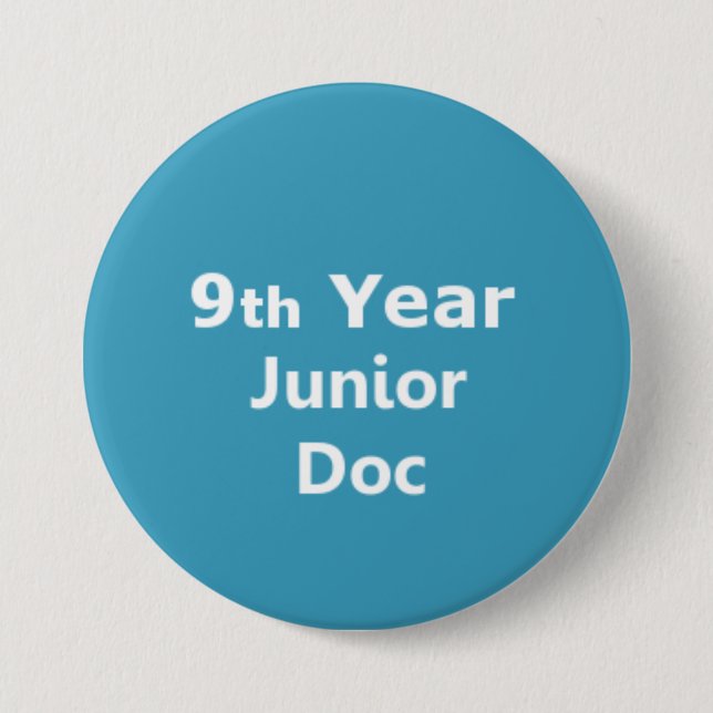 9th Year Junior Doctor badge (Front)
