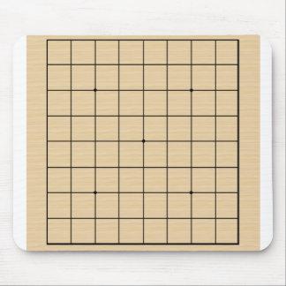 9x9 go board mouse mat