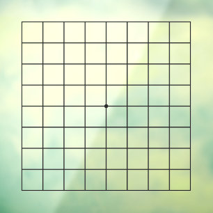 9x9 Goban Transparent Customisable Table Decal