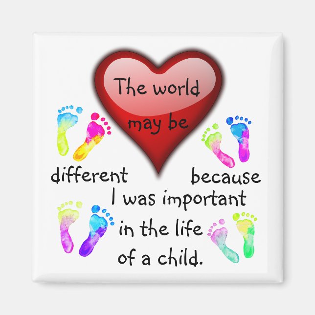 A0001.I Was Important in the Life.Magnet.3 Magnet (Front)