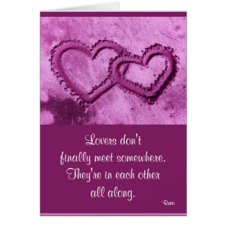 A01 Linked Hearts in Sand.Card.1