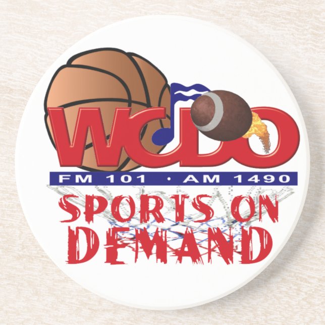 A01 - Sports on Demand Sandstone Coaster (Front)