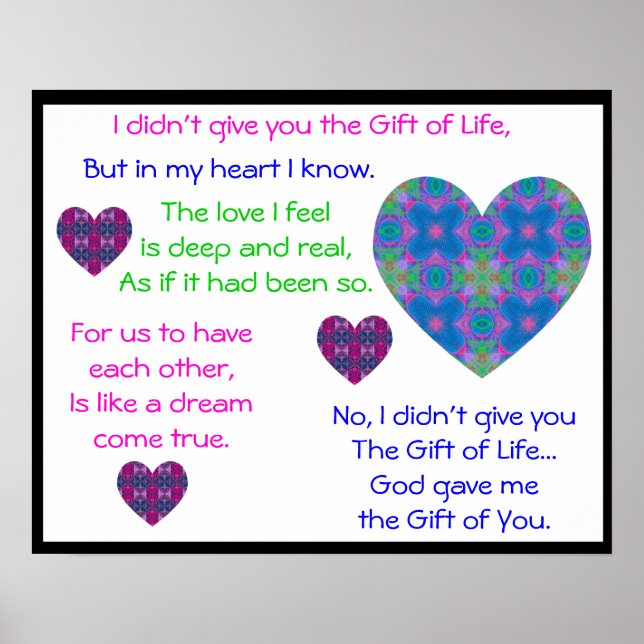 A07c Gift of God - Poster - Version 3.Black Border (Front)
