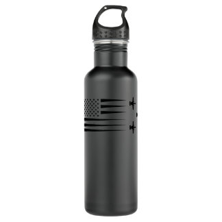 A10 A-10 Thunderbolt Warthog Brrrt Shark mouth  710 Ml Water Bottle