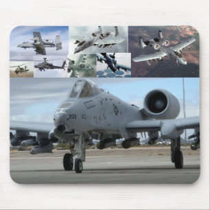 A10 Thunderbolt &  AH-64 Apache Mouse Mat